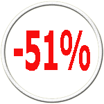 Скидка на оконный  уплотнитель 51%